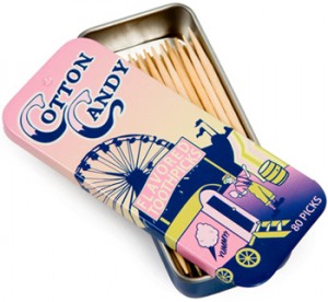 Cotton Candy Toothpicks