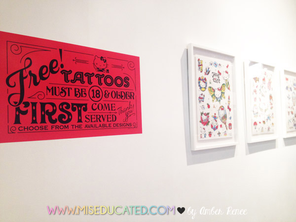 Free Hello Kitty Tattoos at Hello Kitty Con