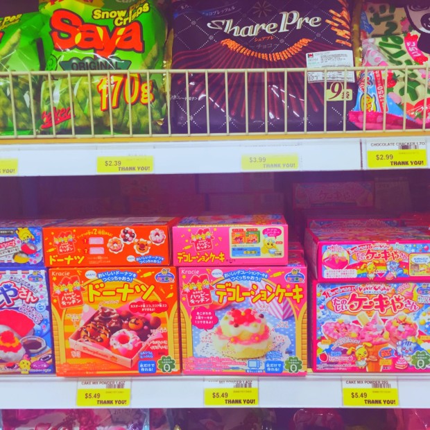 kawaii junk food in saraga